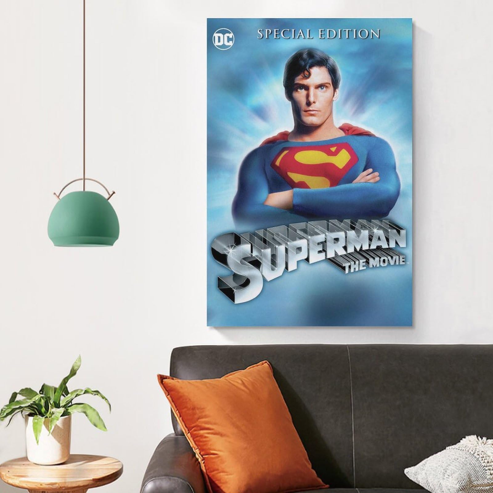 Amazon.co.jp: 映画ポスター スーパーマン ポスター 装飾画 キャンバス