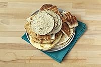 Vista 7 de IMUSA Estados Unidos 9" antiadherente acero al carbono pequeño redondo Comal con asas de metal