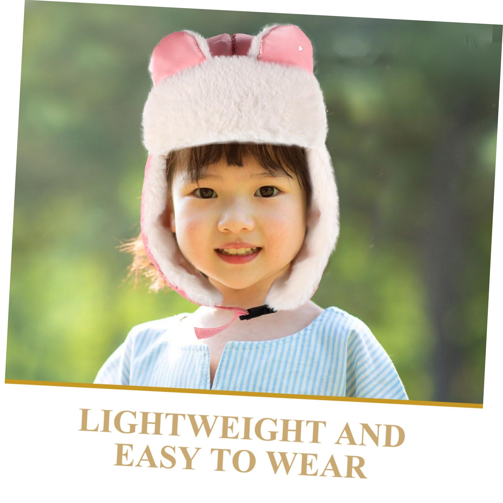 BESPORTBLE Cappello Termico Ragazzo Ragazza con Paraorecchie Berretto Caldo Antifreddo Design con Visiera per Neve e Sport Invernali