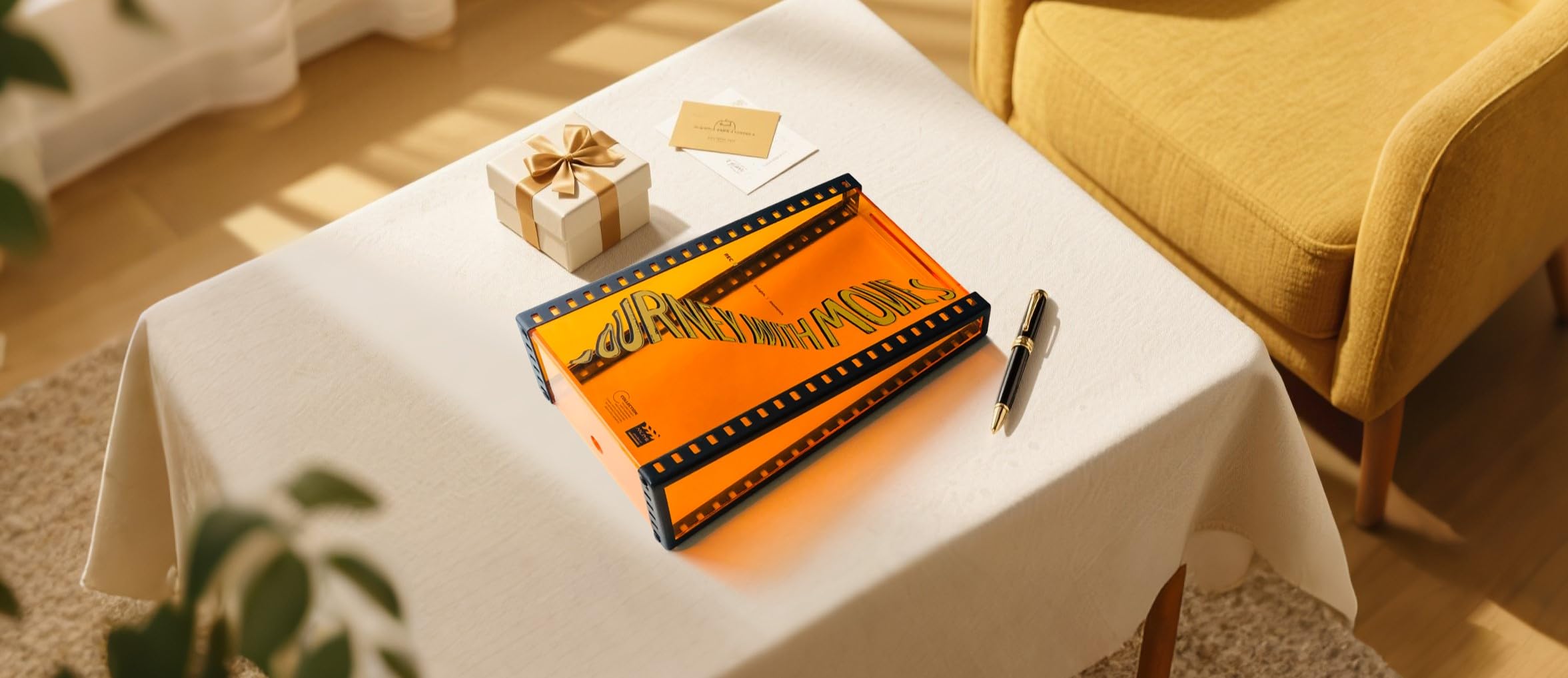 Schaukasten für Filmtickets, Top-Loading Shadow Box