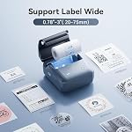 NIIMBOT B31 Label Maker Machine with Tape, Mini Portable Thermal Sticker Printer for Return Address Labels