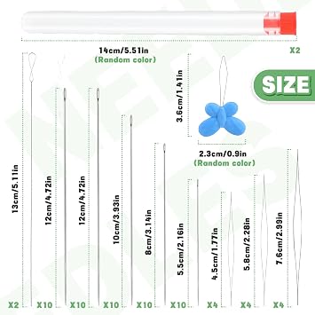 184 PCS Beading Needles Set