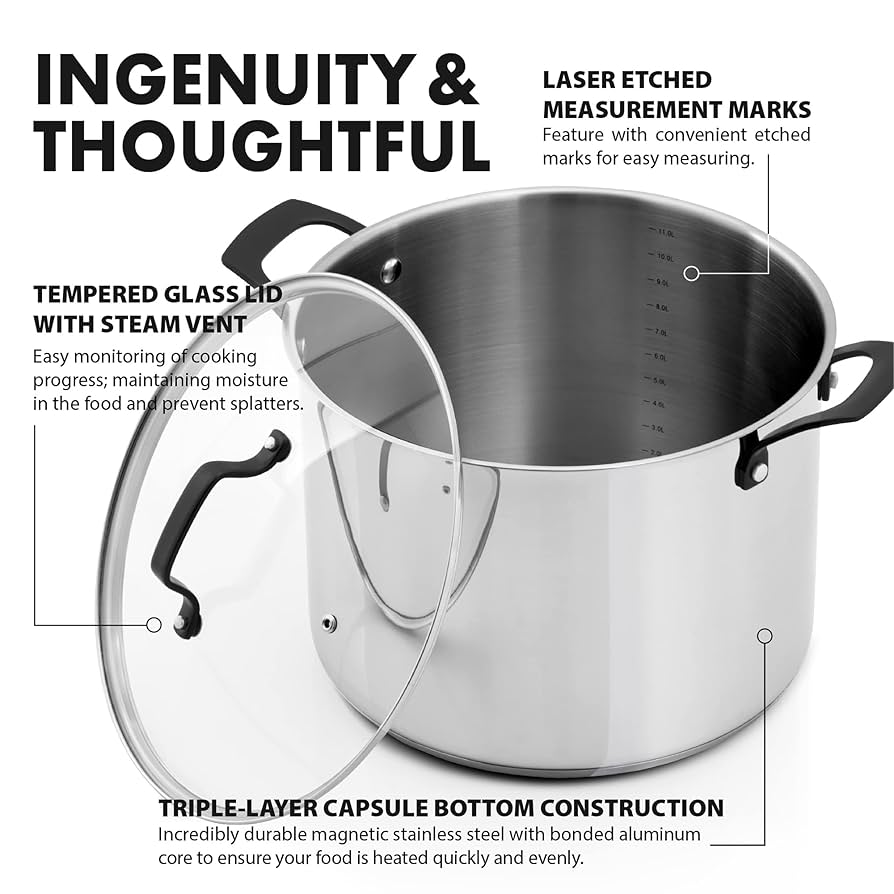 大きなステンレス製ポット3個セット 大きなステンレス製ポット3個セット