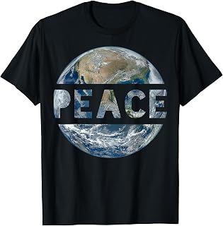 World Peace On Earth Conscious Humanity Love & Kindness T-Shirt