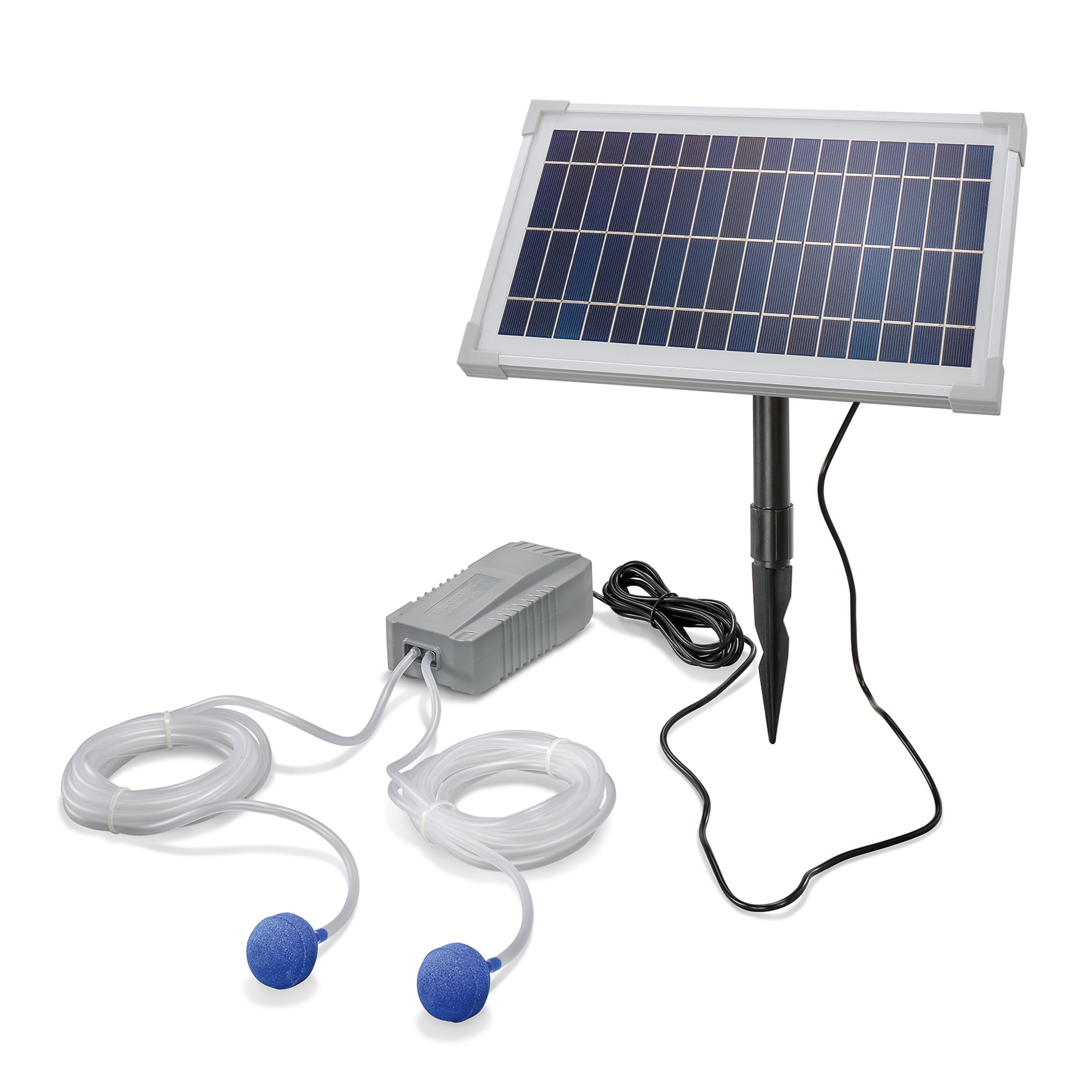 Aireador solar para estanques profesionales, módulo solar de 8 W, aire 200 lh, módulo solar extragrande para mejor función, para estanque de jardín, ventilación, bomba de oxígeno, bomba de aire