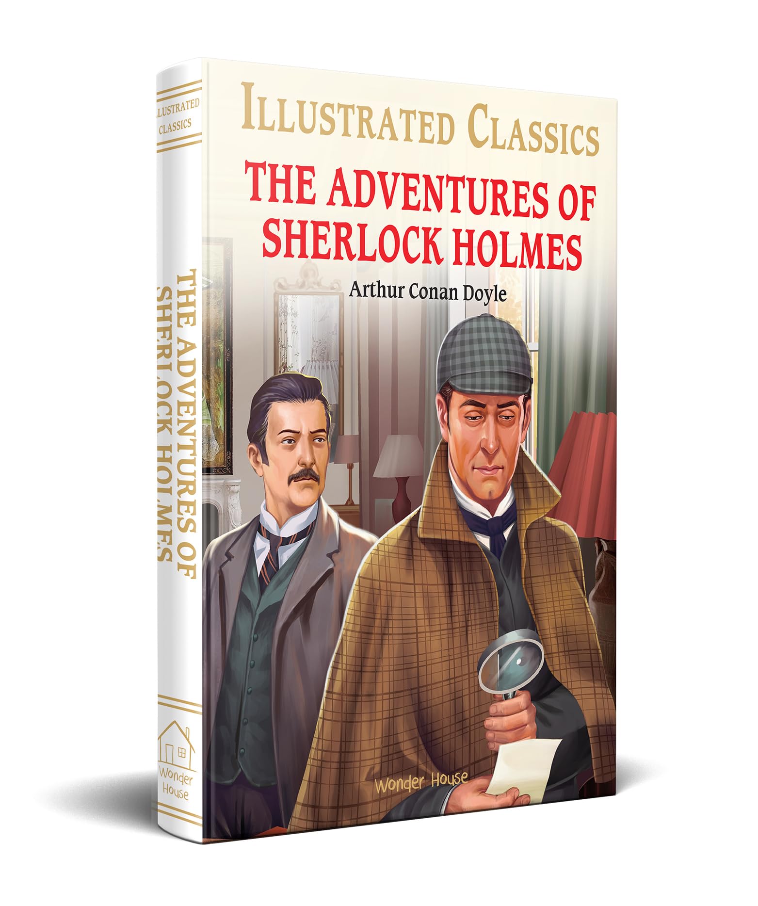 The Adventures of Sherlock Holmes : Illustrated Abridged Children Classics English Novel with Review Questions (Illustrated Classics)