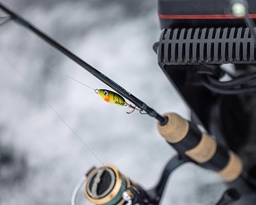 Miniatura 4 de Northland - Cuchara de sonajero de pesca en hielo, varios tamaños y colores para lucioperca, perca, panfish y trucha