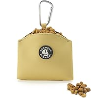 Vista 11 de COOWONE Bolsa de golosinas para perros con cierre magnético, bolsa de entrenamiento para perros pequeños, bolsa de bolsillo para golosinas para Verde