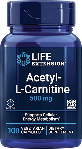 Life Extension Acetyl-L-Carnitine 500mg 100 VCapsules