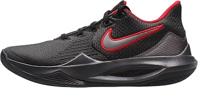 Nike - Precision V - CW3403007 / Gray Red Black/Size 13