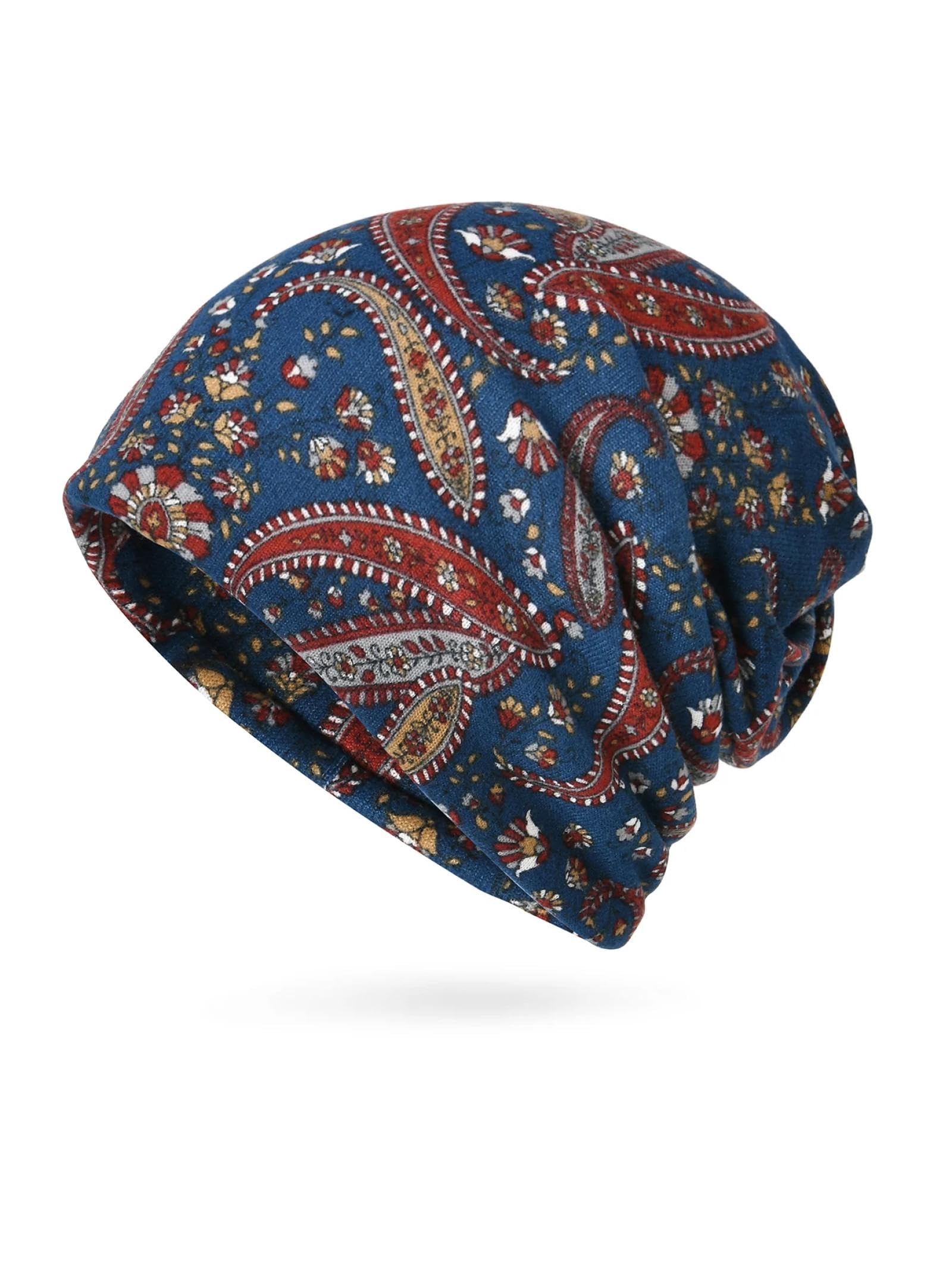 Berretti in Maglia Cappellini Berretto Maglia Beanie Primavera Autunno Berretti Caldi Skullies Casual Outdoor Hip Hop Sciarpa Femminile Morbido Cappelli Floreali