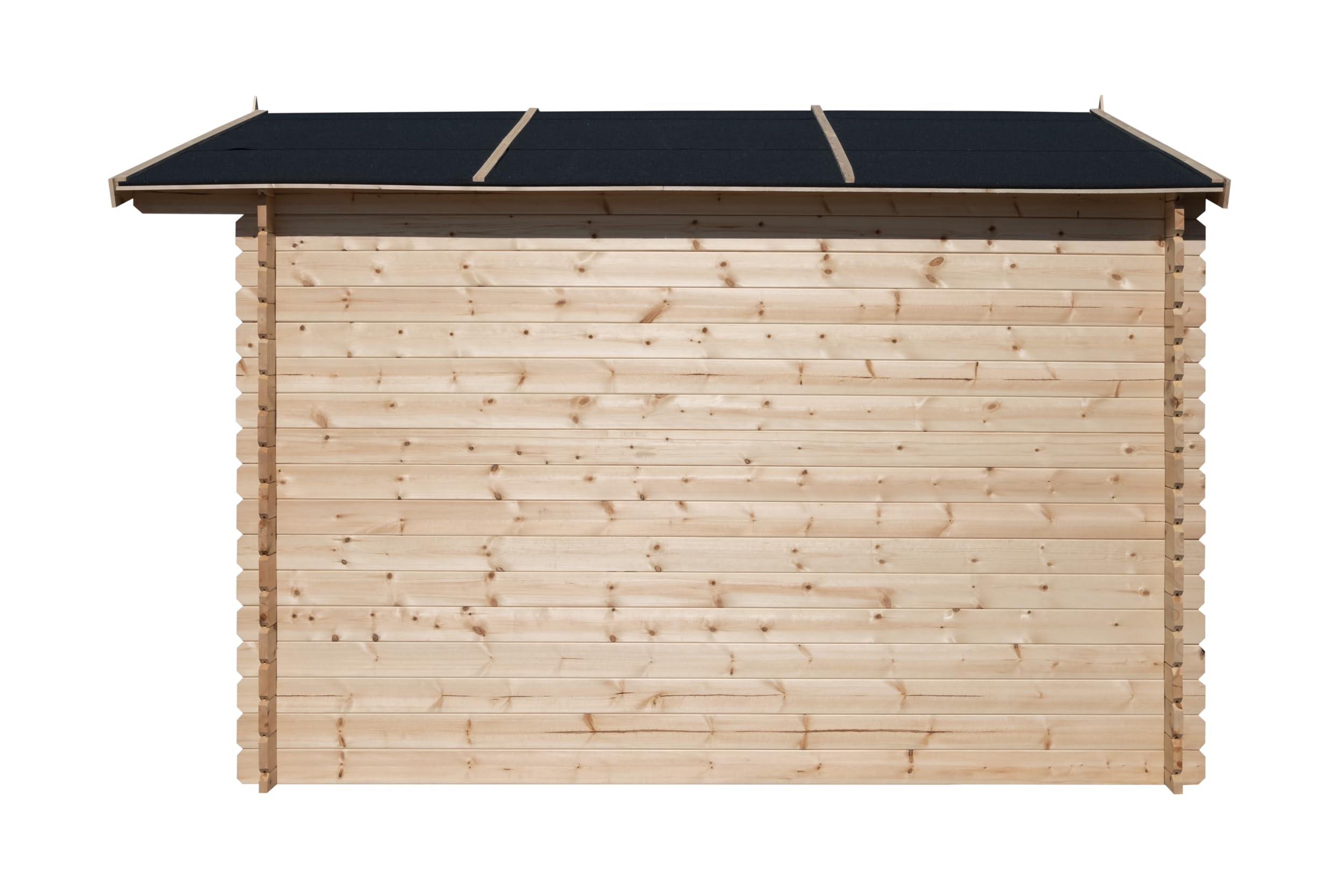 Abri de Jardin en Bois, Surface utile 7.5m², INT018