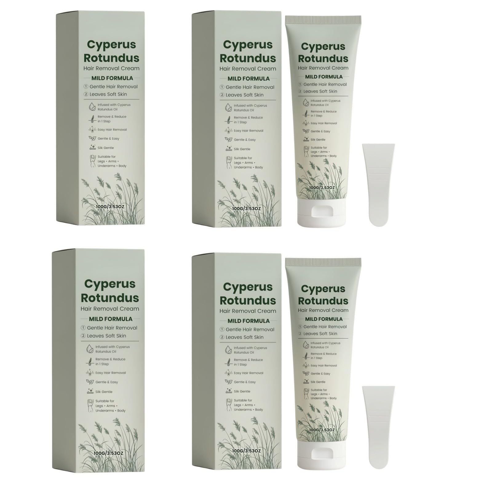 Générique Krem do depilacji intymnej 100 g, do nóg, ramion, klatki piersiowej, brzucha, pod pachami, dom, plaża, ślub, pływanie