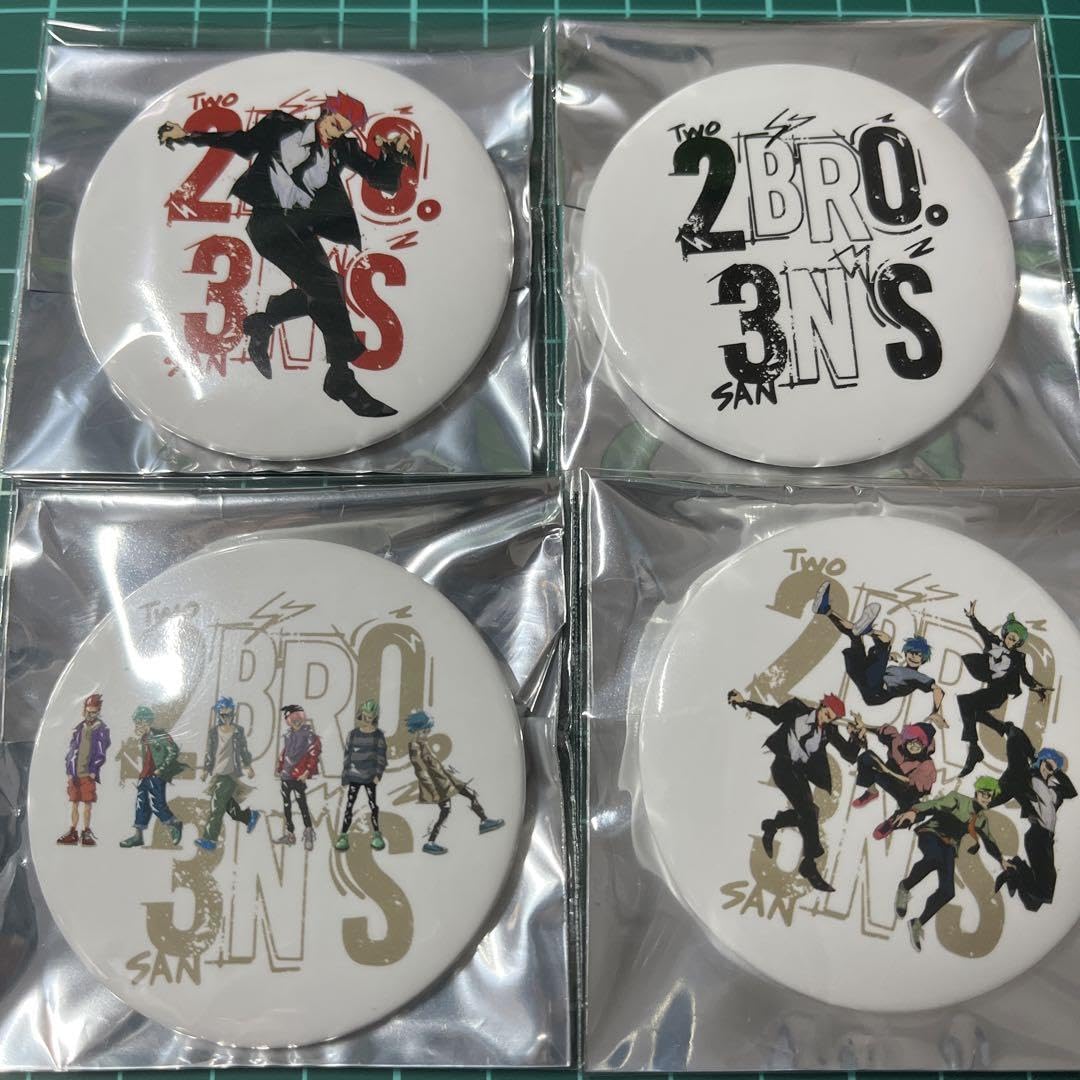 2BRO. 三人称 ランダム缶バッジ セット 2BRO. 三人称 Tシャツ＆トート