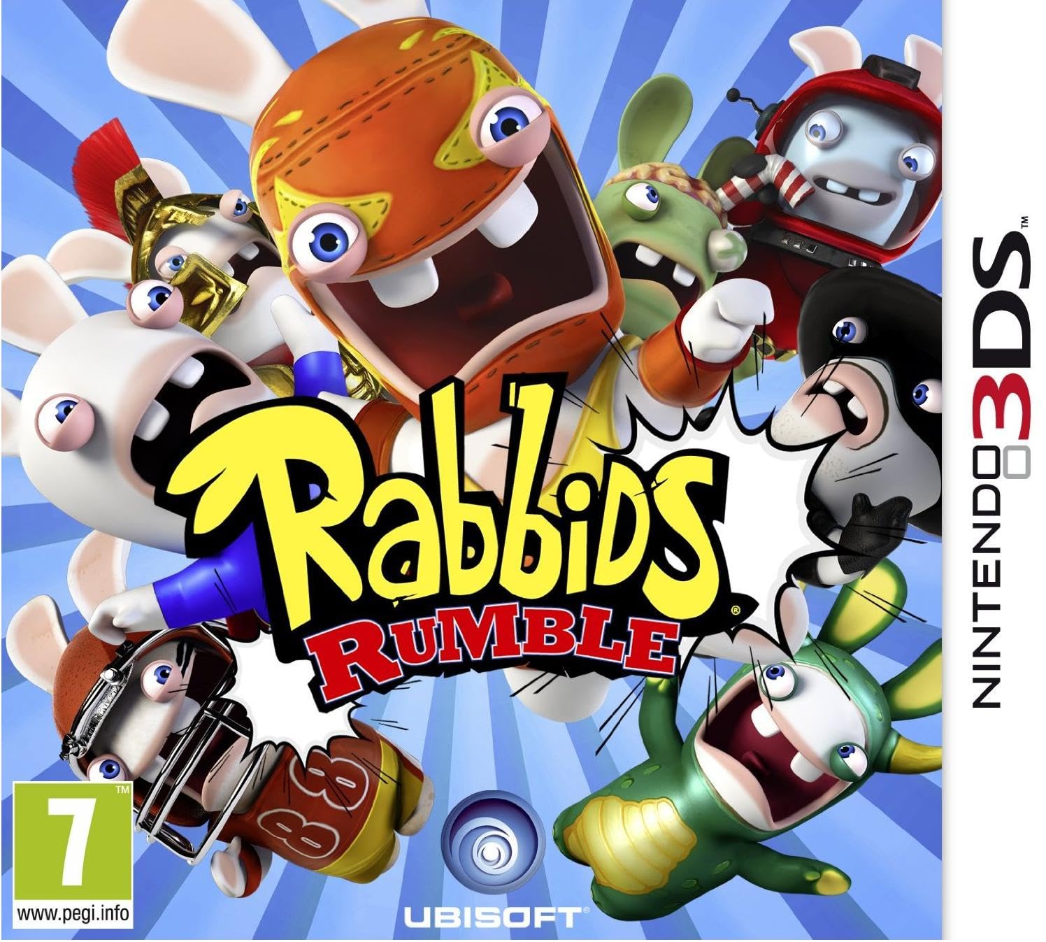 Rabbids Rumble Nintendo 3DS videojuego físico de combates por turnos 7