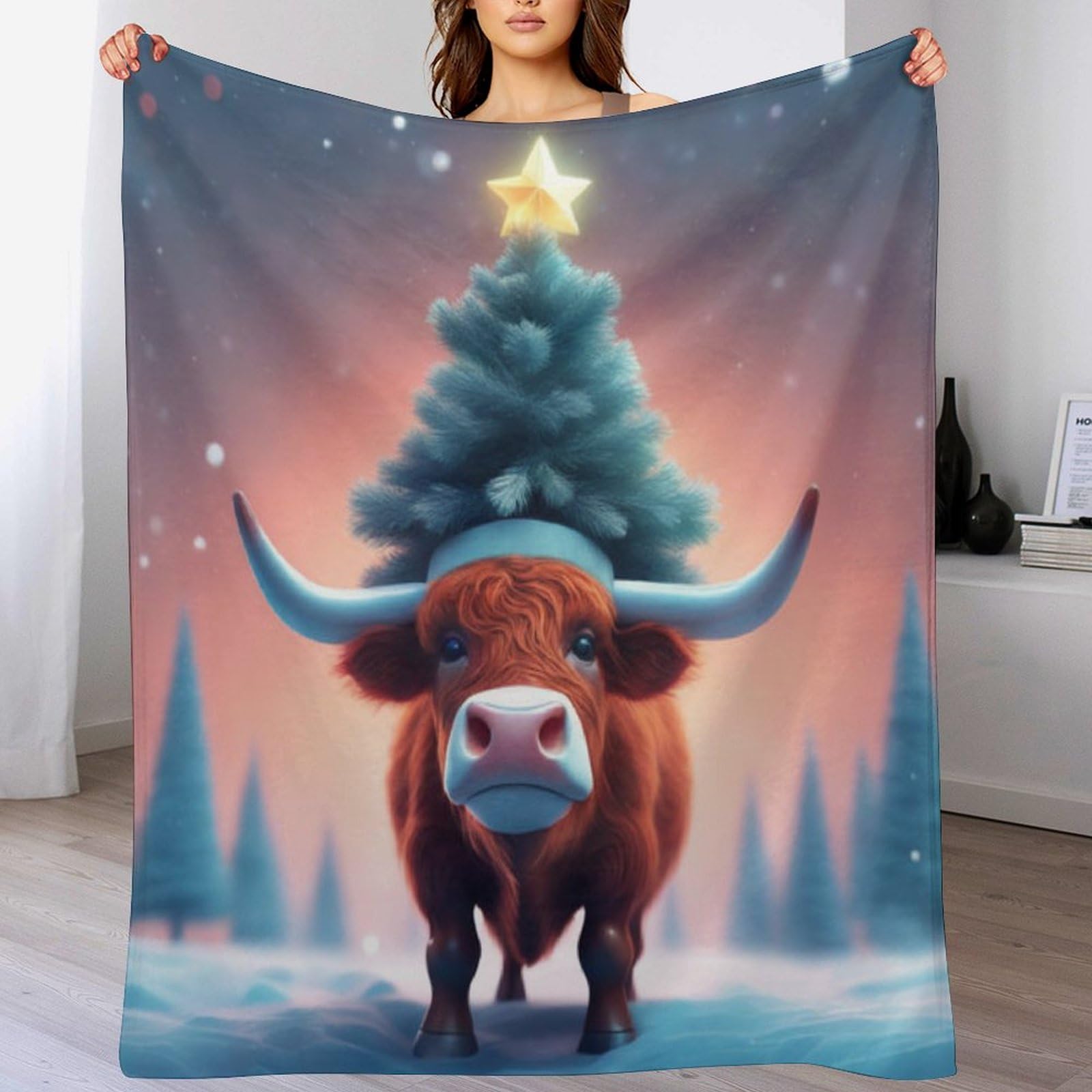 Couverture en flanelle flannel contre le froid sur le canapé