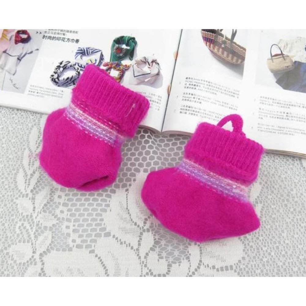 Guantes para niña, color gris, talla única