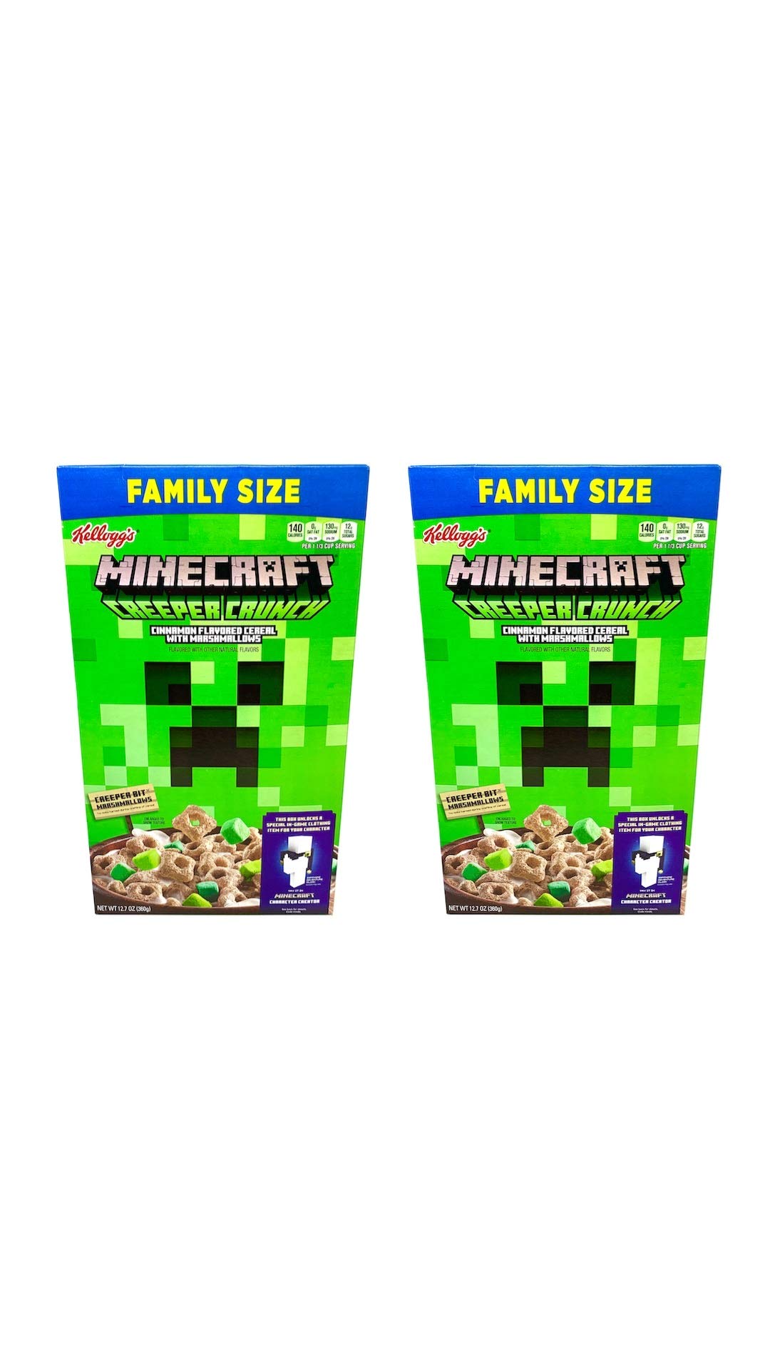 Minecraft Creeper Crunch Cereal POPSUGAR Family