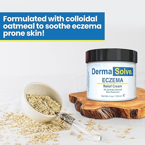 Miniatura 2 de Dermasolve Crema de loción para aliviar el eccema  Bálsamo de terapia de control de eccema de cuerpo completo que protege, hidrata y repara la piel