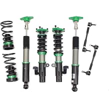 Rev9 R9-HS2-034 Hyper-Street II Coilover Suspension Lowering Kit, Mono-Tube Shock w/ 32 Click Rebound Setting, Full Length Adjustable, compatible with Mazda 3 BL 2010-13