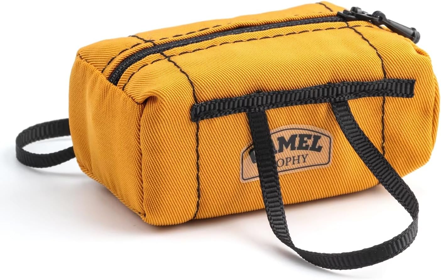 RC Crawler Car Replica Bag Simulation Roof Travel Bag Scale Decoration Luggage Bag for 1/10 1/16 1/18 SCX10 TRX4 TRX4M WPL (Yellow)