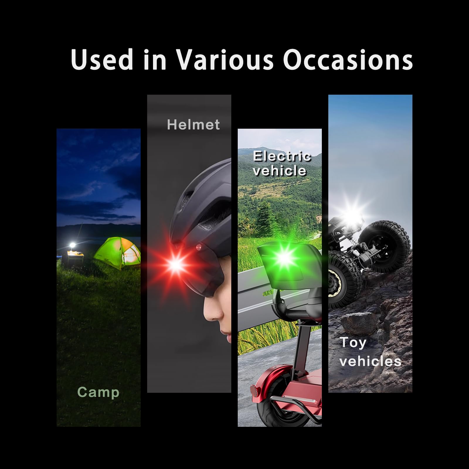 Luz estroboscópica ultra brillante para drones, varios colores (blanco, rojo, verde), apto para DJI Mini, Mavic, Air, Avata, Neo, Flip, Inspire, todos los drones, luz anticolisión compatible
