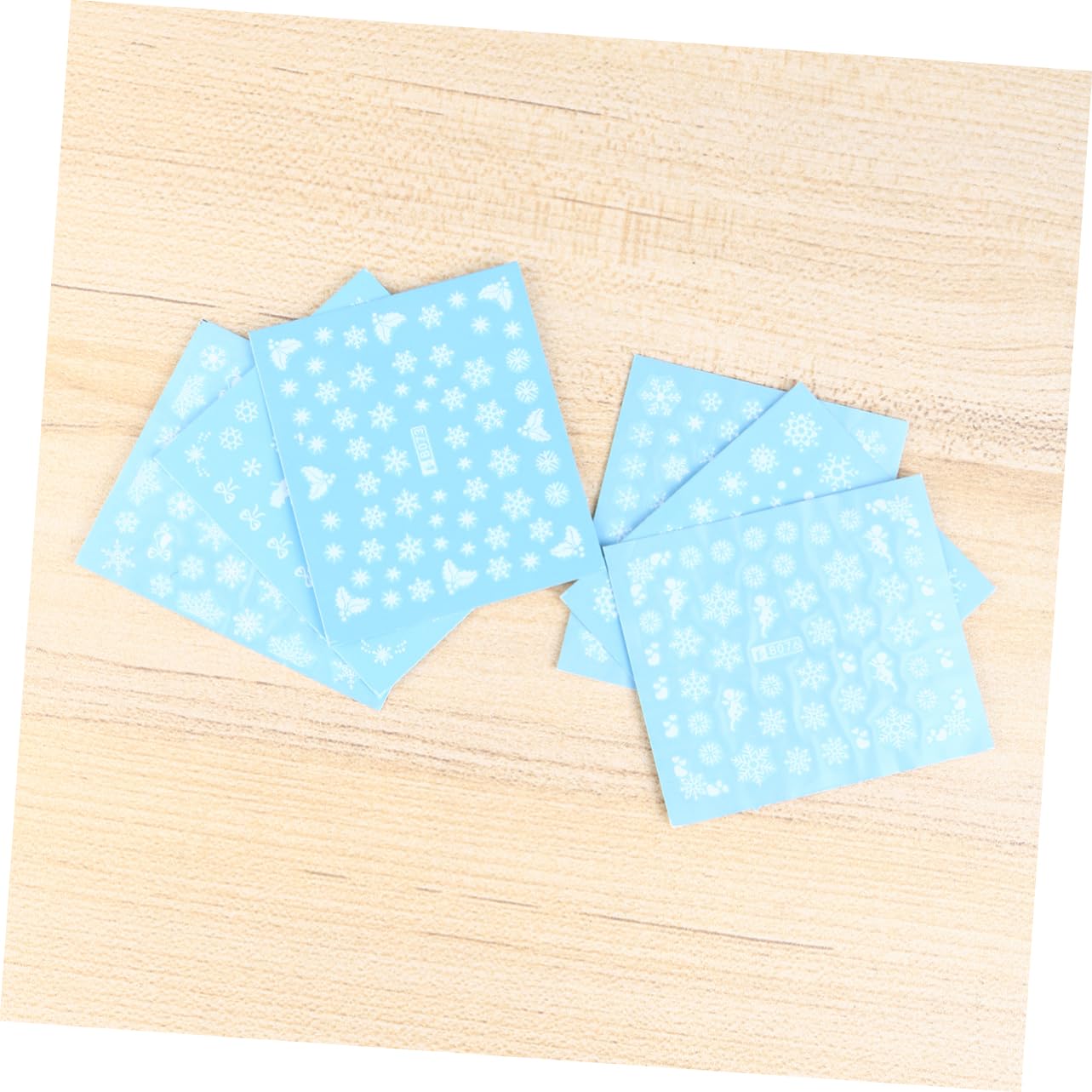 Healeved 60pezzi Adesivi Per Unghie Natalizio Design Decorazioni Per Manicure Facili Applicare Accessori Per