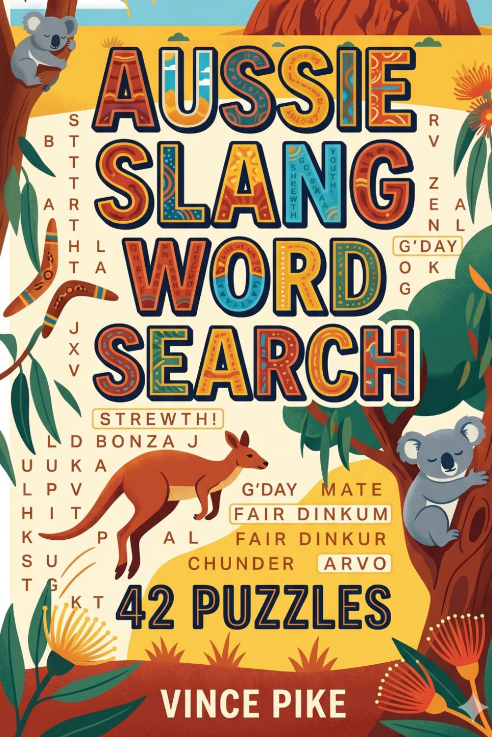 Aussie Slang Word Search: 42 Australian Terms