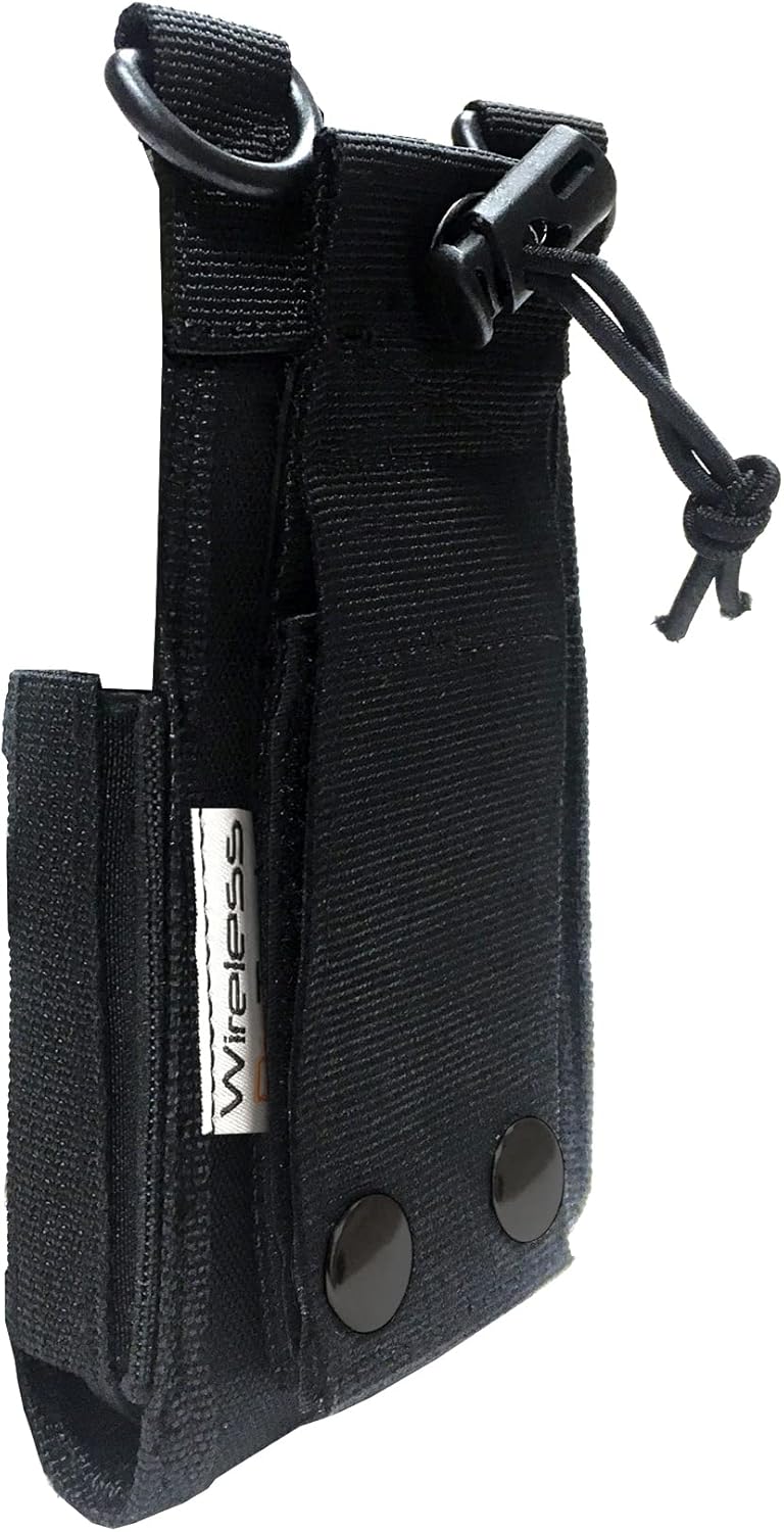 Heavy Duty Nylon Pouch with Secure Belt Loop and Adjustable Strap Compatible with Kyocera -DuraForce Ultra 5G, DuraForce Pro 2, DuraForce Pro/Sonim - XP6, XP7, XP8 / CAT - S48C, S60, S61, S62, S42