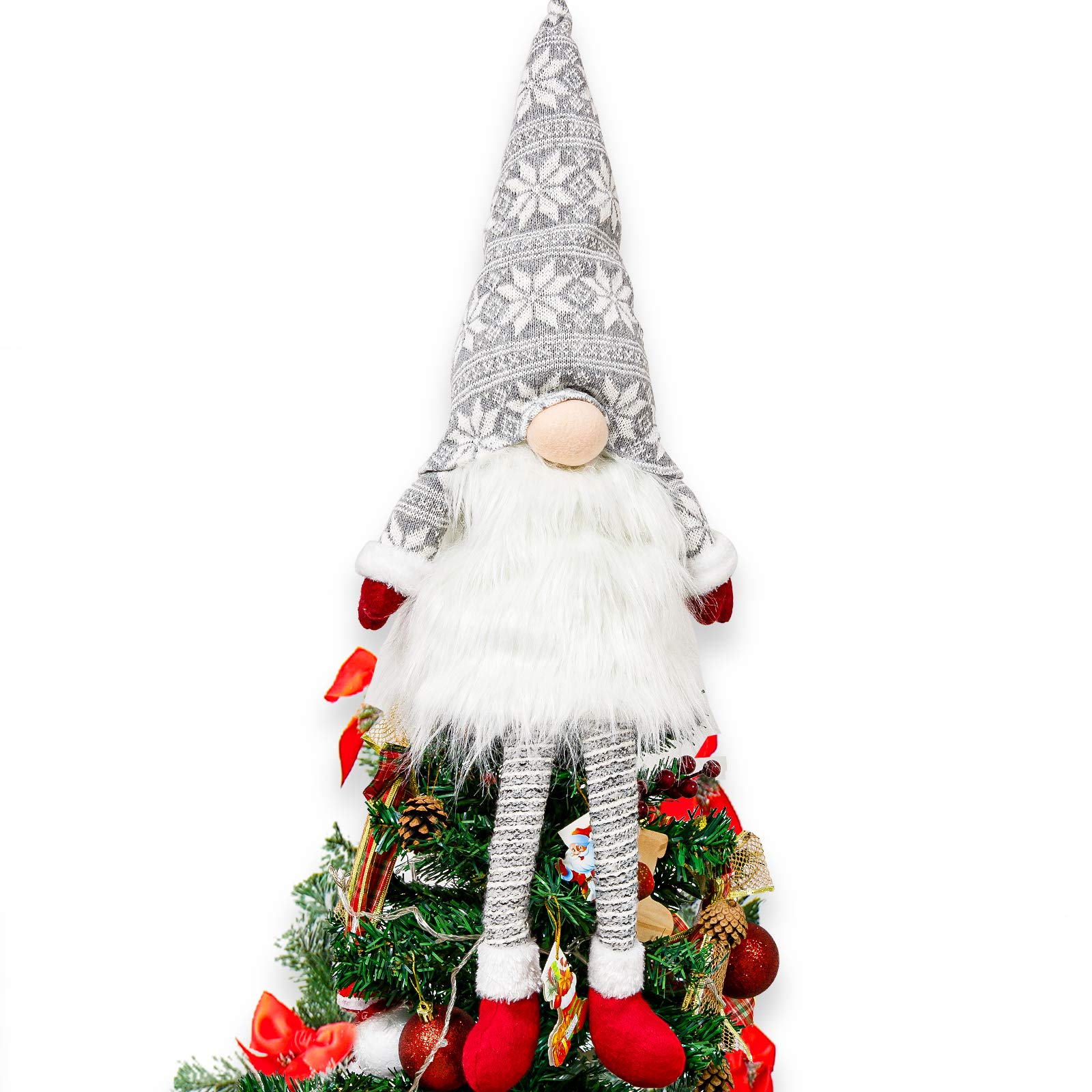 Whaline Weihnachtsbaumspitze Tomte-Zwerg 58 cm