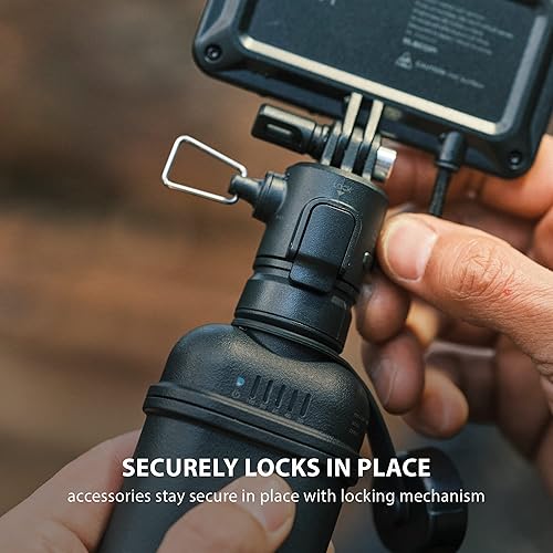 Miniatura 7 de NESTOUT - Linterna LED resistente para acampar al aire libre con mini trípode, luz LED suave regulable alimentada por USB, resistente al agua IP44,