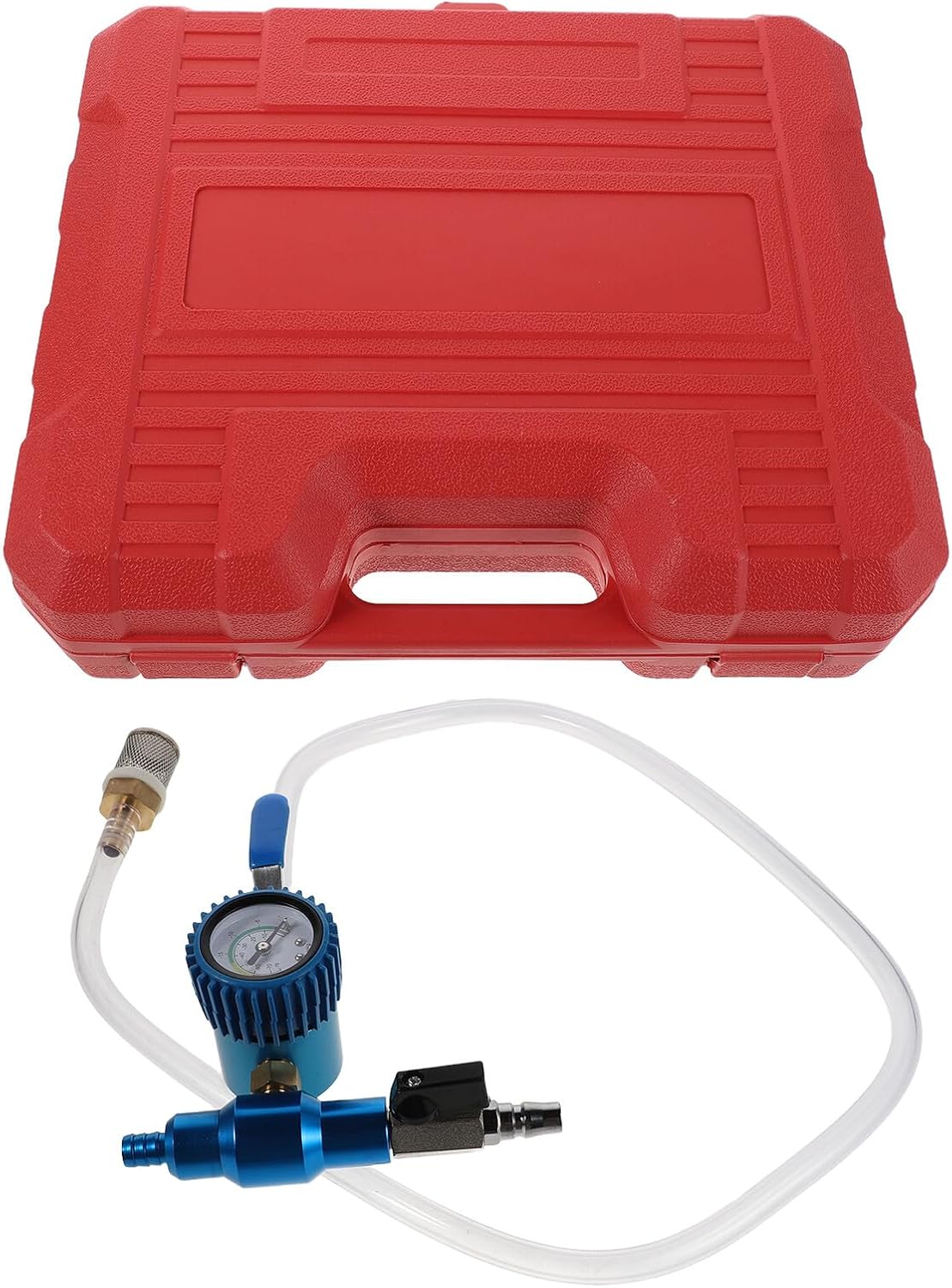 YARNOW Car Radiator Refill Tool Kit with Spill Proof Design, Coolant Vacuum Filling Set for Automotive Cooling System Maintenance, Leak-Free Radiator Filling Equipment for Vehicle Fluid