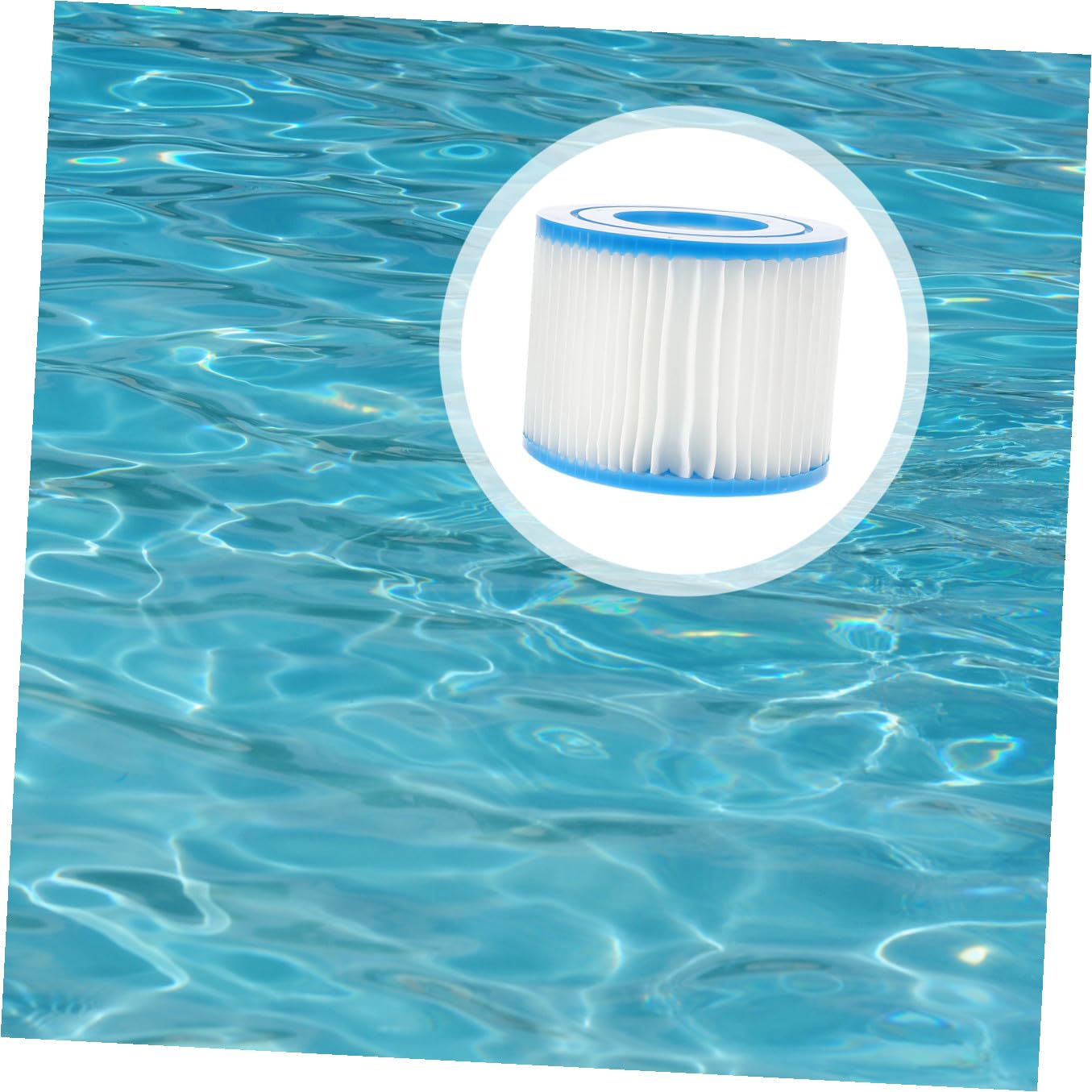 6 Piezas Filtro Piscina Tipo Vi Cartuchos Filtro Agua Duraderos para Bomba Herramienta Limpieza Agua Piscina Compatible Elementos Filtrantes Reemplazo