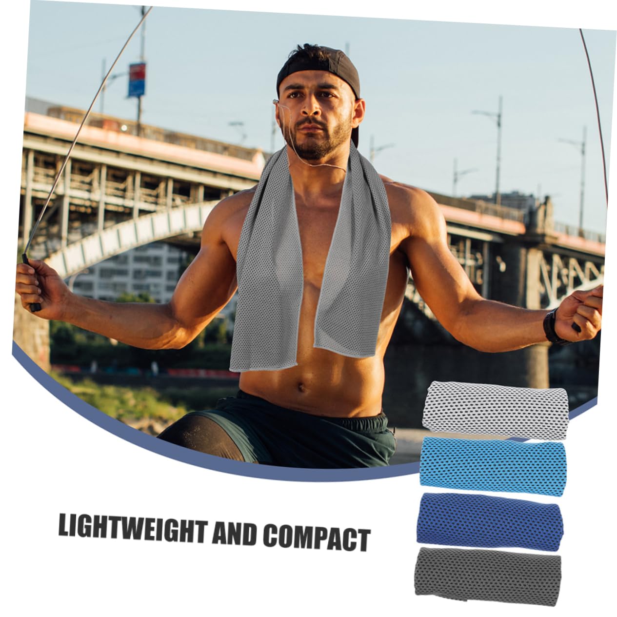 Sosoport 16stücke Kühlendes Sporthandtuch Ultraweiche Mikrofaser Für Fitness Yoga Und Outdoor-aktivitäten Schnelltrocknend Und Atmungsaktiv Und Grautönen Für