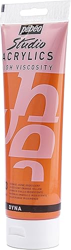 Vista 55 de Pebeo Studio Acrílicos de Alta Viscosidad, Acrílico Fino, 250 ml - Azul Turquesa