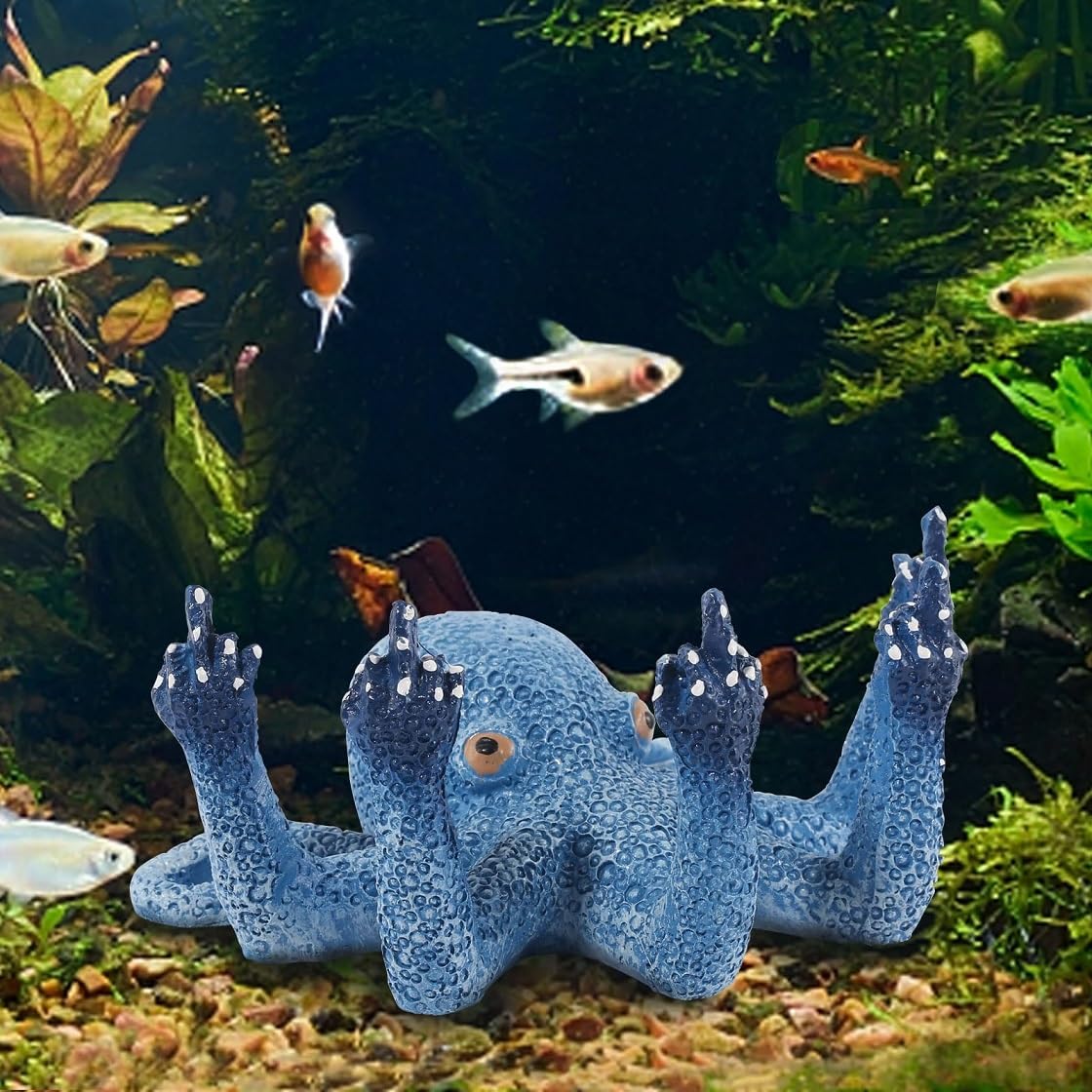 Amazon | HyzaPhix 水槽用アクセサリー ミニチュア 置物 水族館
