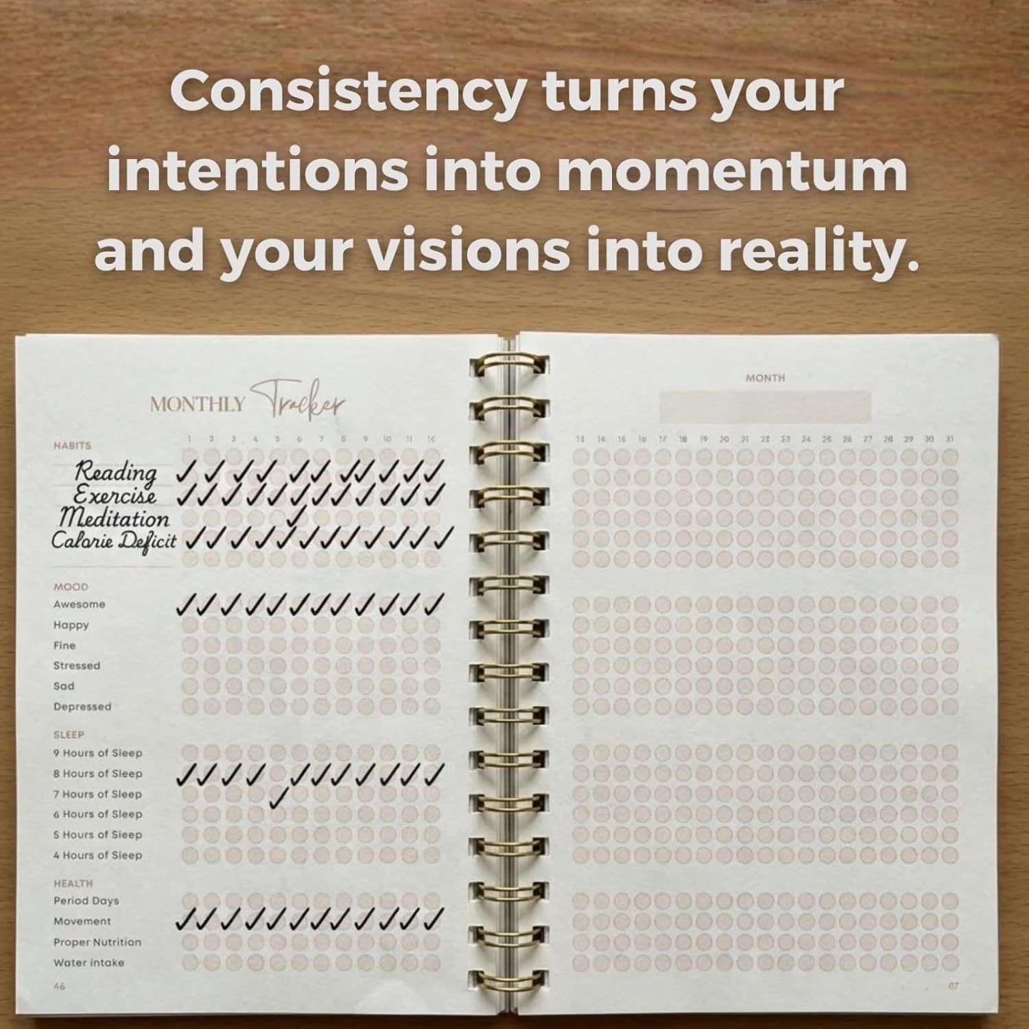 Guided Manifestation Journal for Women - 369 Manifestation Method, Fresh Start Goal Setting Planner & Vision Board Journal A5 Pink - Image 6