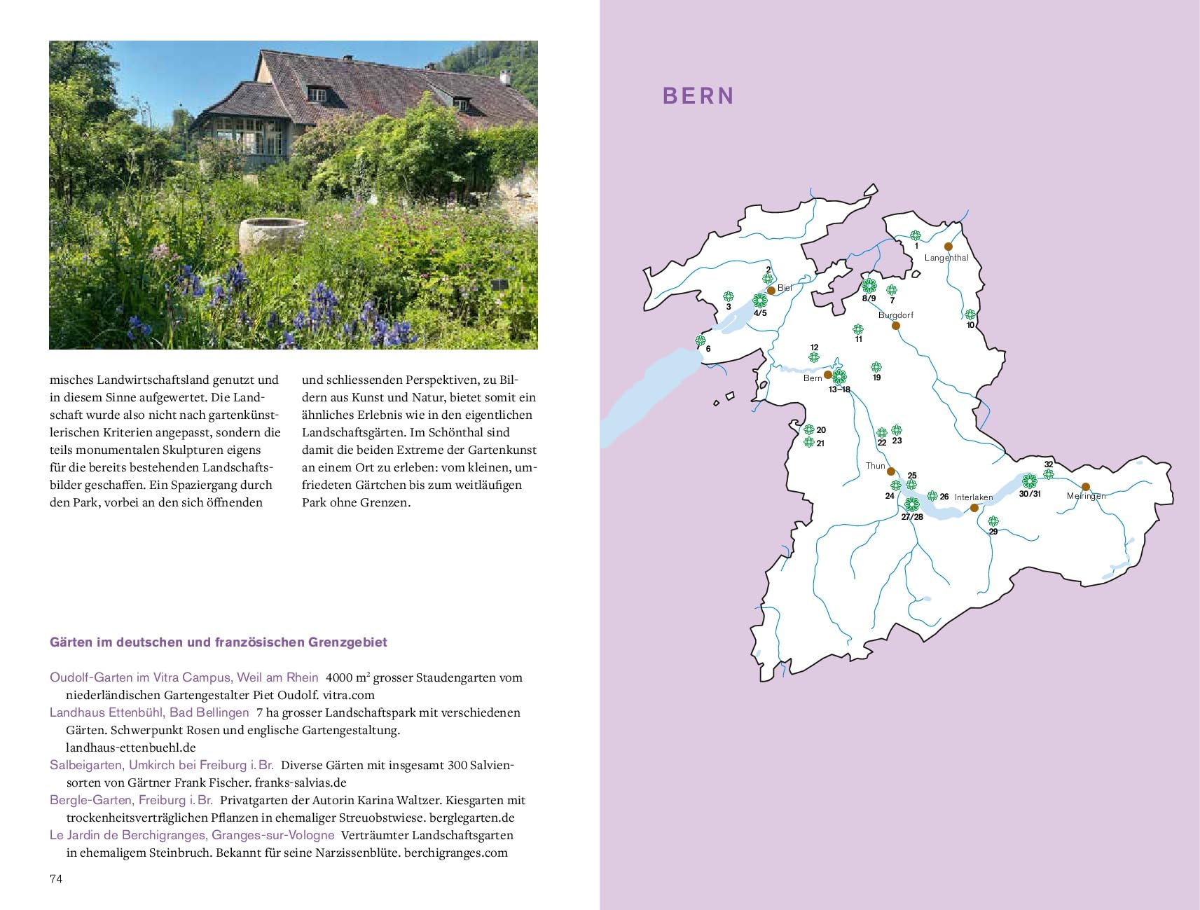 Gartenführer Schweiz: Die 330 schönsten Gärten und Parks in der Schweiz – alle Informationen zum Besuch. Entdecken und genießen Sie die Vielfalt der Schweizer Gartenkultur. Natürlich bei AT