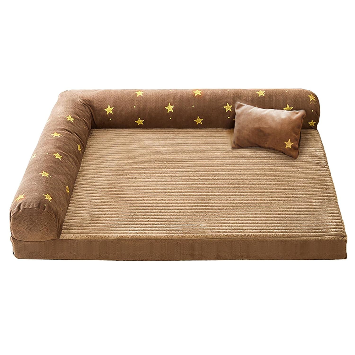 JOMRTS Memory Dog Bed Dog Sofa with Removable Washable Cover Non-Slip Machine Washable Pet Bed Suitable for Small