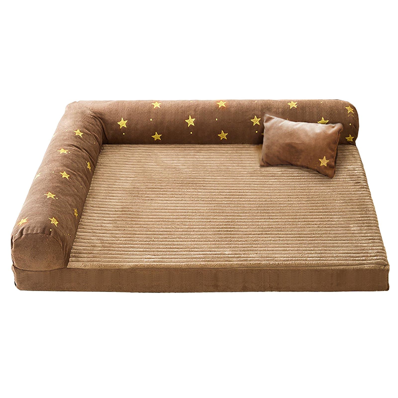 JOMRTS Memory Dog Bed Dog Sofa with Removable Washable Cover Non-Slip Machine Washable Pet Bed Suitable for Small