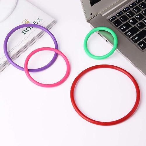 Miniatura 2 de Juego de anillos de plástico para lanzar anillos para niños, juegos al aire libre, anillos de carnaval de plástico, juegos de carnaval para fiesta