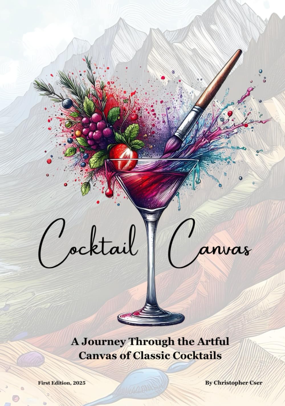 Cocktail Canvas: Classic Cocktail book, Mixology