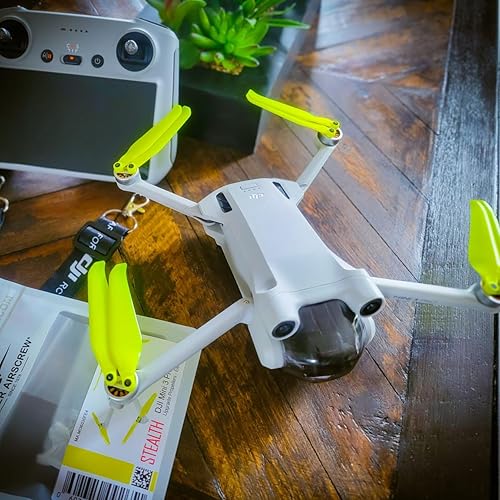 Miniatura 11 de Master Airscrew Hélices Stealth para DJI Mini 3 Pro y Mini 4 Pro - Azul, 4 hélices en Set