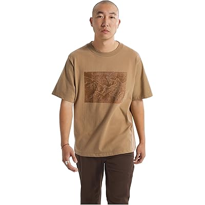 Мужская рубашка Arcteryx Kragg Cotton Lithographica Short Sleeve canvas