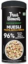 True Elements Muesli Fruits, Nuts & Seeds 400gm - Breakfast Cereal | Pure Wholegrain | Muesli with Freeze Dried Fruits gallery image