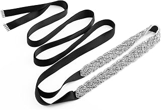 Bridal Belt Handmade Rhinestone Wedding Dress Belt for Women