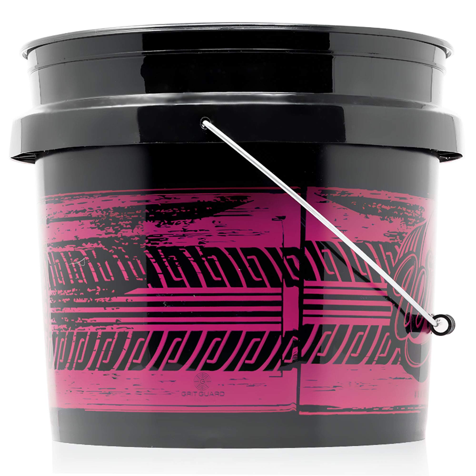 Nuke Guys Made by GRITGUARD US 3.5 GALLONS Rim Wash Bucket - Méthode de Nettoyage 3 Seaux - Seau d'Entretien pour le Nettoyage Doux des Jantes- Pour un Lavage Doux à la Main, Protège la Peinture.