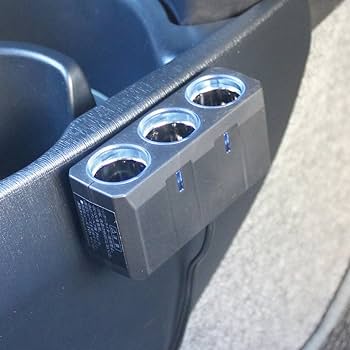 Amazon | 槌屋ヤック(Tsuchiya Yac) 車内用品 ソケット分配器 3