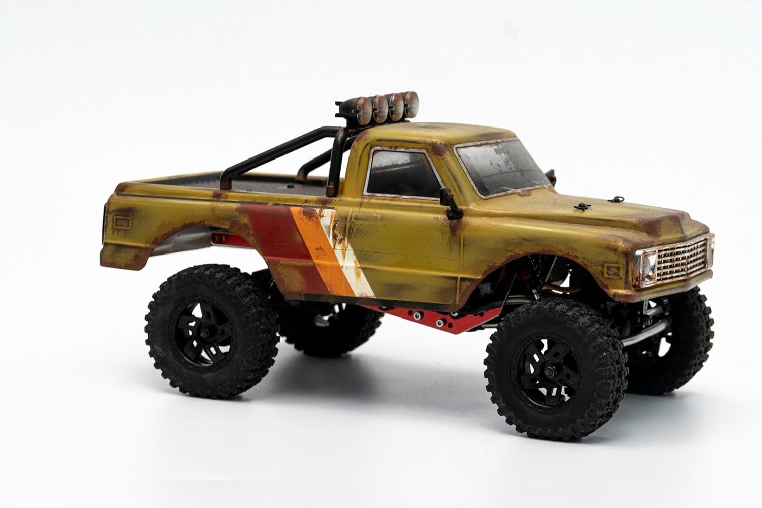 furitek FX118 Fury Wagon Ultimate Upgrade Kit Scale 1/18 RC Crawler RTR - Remote Control Car, RC Crawlers with High-End Upgrades Ready to Install for Adults (Yellow (TT-0022-1))