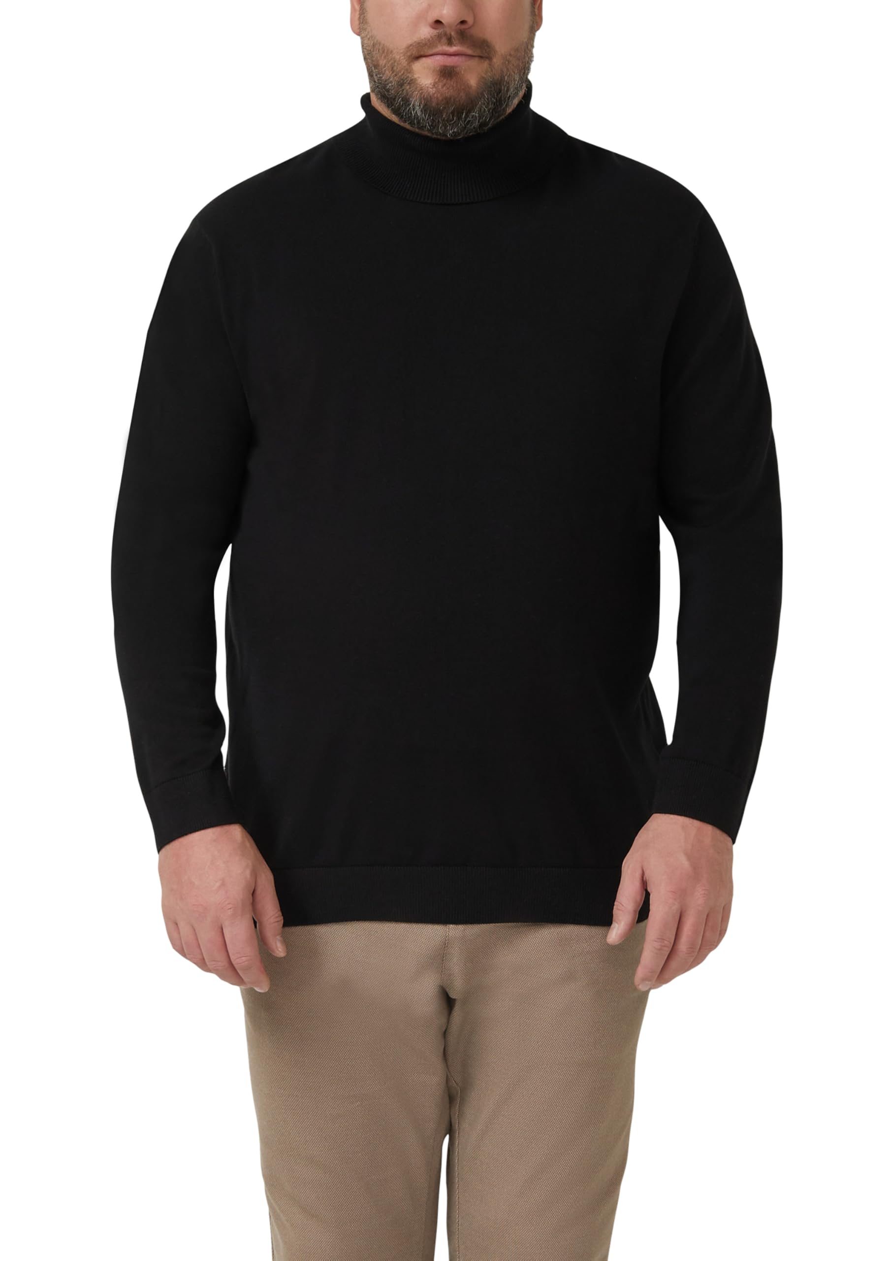 s.Oliver Rollkragenpullover aus Reiner Baumwolle
